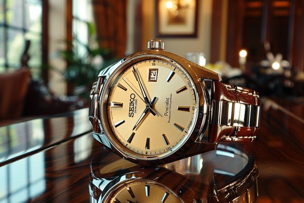 Bracelet montre president : élégance pour seiko