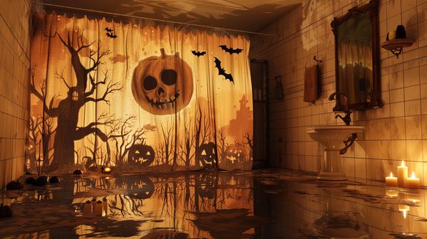 Rideau de douche halloween : conseils pour trouver le modèle idéal