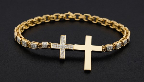 Élégance et options personnalisées : le bracelet en croix incontournable