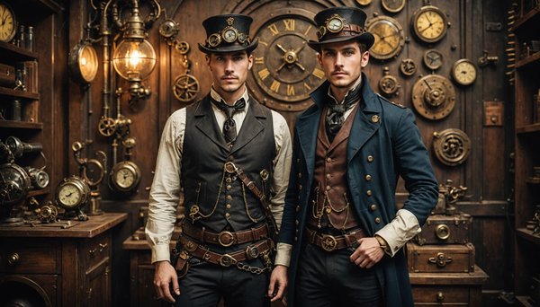 Mode steampunk pour hommes : vêtements et accessoires à ne pas manquer